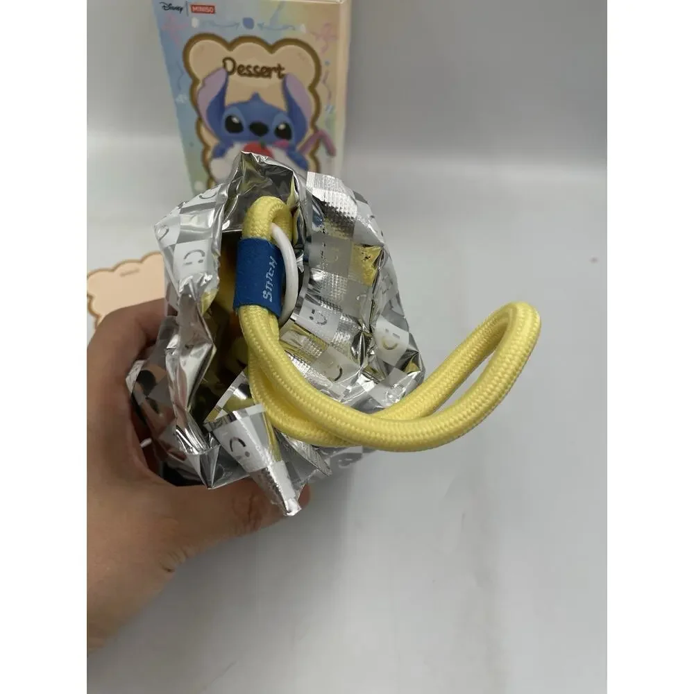 Miniso x Disney Food Stitch Dessert Vinyl Plush Pendant - Pineapple Bun